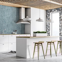 Galerie Wallcoverings Product Code: 64997 - Crafted Wallpaper Collection Galerie Wallcoverings Product Code 64997 - Crafted Wallpaper Collection - Blue Silver White Colours - Base Design