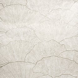 Galerie Wallcoverings Product Code: 65004 - Feel Wallpaper Collection Galerie Wallcoverings Product Code 65004 - Feel Wallpaper Collection - Silver Light Grey Cream Colours - Seashell Design
