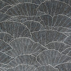 Galerie Wallcoverings Product Code: 65005 - Feel Wallpaper Collection Galerie Wallcoverings Product Code 65005 - Feel Wallpaper Collection - Navy Blue Silver Black Colours - Seashell Design