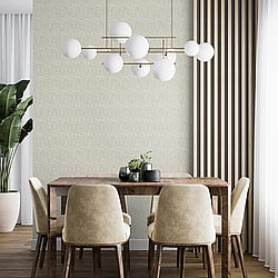 Galerie Wallcoverings Product Code: 65008 - Feel Wallpaper Collection Galerie Wallcoverings Product Code 65008 - Feel Wallpaper Collection - Grey Silver Off White Ecru Colours - Greek Tile Design