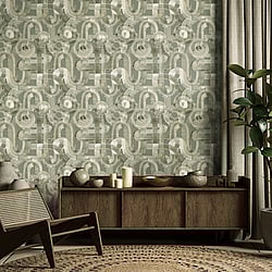 Galerie Wallcoverings Product Code: 65321 - Salt Wallpaper Collection Galerie Wallcoverings Product Code 65321 - Salt Wallpaper Collection - Sage Colours - Penello Design