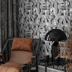 Galerie Wallcoverings Product Code: 65324 - Salt Wallpaper Collection Galerie Wallcoverings Product Code 65324 - Salt Wallpaper Collection - Black Cumin Colours - Penello Design