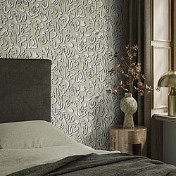 Galerie Wallcoverings Product Code: 65328 - Salt Wallpaper Collection Galerie Wallcoverings Product Code 65328 - Salt Wallpaper Collection - Sage Colours - Fiore Design