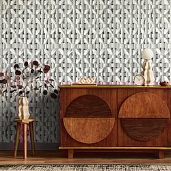 Galerie Wallcoverings Product Code: 65339 - Pepper Wallpaper Collection Galerie Wallcoverings Product Code 65339 - Pepper Wallpaper Collection - Black Cumin Colours - Octagonal Honeycomb Design