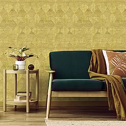 Galerie Wallcoverings Product Code: 65342 - Pepper Wallpaper Collection Galerie Wallcoverings Product Code 65342 - Pepper Wallpaper Collection - Mustard Colours - Raffia Design