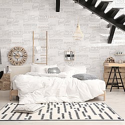 Galerie Wallcoverings Product Code: 6815-10 - Home Wallpaper Collection Galerie Wallcoverings Product Code 6815-10 - Home Wallpaper Collection - White Colours - Graphic Modern Design