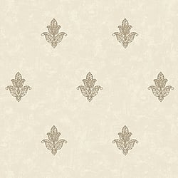 Galerie Wallcoverings Product Code: 7013 - Emporium Wallpaper Collection Galerie Wallcoverings Product Code 7013 - Emporium Wallpaper Collection - Cream Gold Colours - Mehndi Motif Design