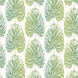 Galerie Wallcoverings Product Code: 7326 - Evergreen Wallpaper Collection Galerie Wallcoverings Product Code 7326 - Evergreen Wallpaper Collection - Green Turquoise Colours - Leaf Stripe Design