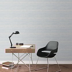 Galerie Wallcoverings Product Code: 7366 - Evergreen Wallpaper Collection Galerie Wallcoverings Product Code 7366 - Evergreen Wallpaper Collection - Blue Beige Colours - Grasscloth Design