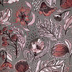 Galerie Wallcoverings Product Code: 81331 - Pepper Wallpaper Collection Galerie Wallcoverings Product Code 81331 - Pepper Wallpaper Collection - Chili Colours - Wild Garden Design