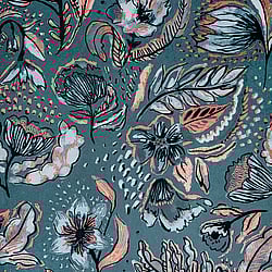 Galerie Wallcoverings Product Code: 81332 - Pepper Wallpaper Collection Galerie Wallcoverings Product Code 81332 - Pepper Wallpaper Collection - Saffron Colours - Wild Garden Design