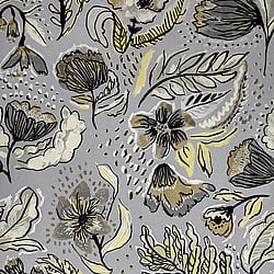 Galerie Wallcoverings Product Code: 81333 - Pepper Wallpaper Collection Galerie Wallcoverings Product Code 81333 - Pepper Wallpaper Collection - Mustard Colours - Wild Garden Design