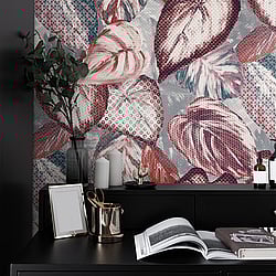 Galerie Wallcoverings Product Code: 81348 - Pepper Wallpaper Collection Galerie Wallcoverings Product Code 81348 - Pepper Wallpaper Collection - Saffron Colours - Ficus Design