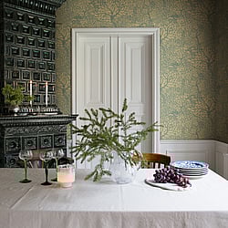 Galerie Wallcoverings Product Code: 83107 - Hjarterum Wallpaper Collection Galerie Wallcoverings Product Code 83107 - Hjarterum Wallpaper Collection - Green Colours - Olle Design