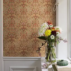 Galerie Wallcoverings Product Code: 83114 - Hjarterum Wallpaper Collection Galerie Wallcoverings Product Code 83114 - Hjarterum Wallpaper Collection - Orange Colours - Öjvind Design