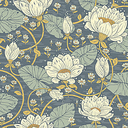 Galerie Wallcoverings Product Code: 83122 - Hjarterum Wallpaper Collection Galerie Wallcoverings Product Code 83122 - Hjarterum Wallpaper Collection - Blue Colours - Eva Design