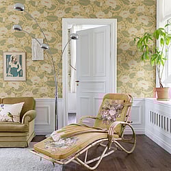 Galerie Wallcoverings Product Code: 83123 - Hjarterum Wallpaper Collection Galerie Wallcoverings Product Code 83123 - Hjarterum Wallpaper Collection - Light yellow Colours - Eva Design