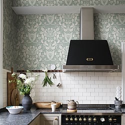 Galerie Wallcoverings Product Code: 83129 - Hjarterum Wallpaper Collection Galerie Wallcoverings Product Code 83129 - Hjarterum Wallpaper Collection - Blue Colours - Berit Design