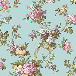 Galerie Wallcoverings Product Code: 84002 - Cottage Chic Wallpaper Collection Galerie Wallcoverings Product Code 84002 - Cottage Chic Wallpaper Collection - Light Blue Colours - Ramo Edra Design