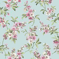 Galerie Wallcoverings Product Code: 84006 - Cottage Chic Wallpaper Collection Galerie Wallcoverings Product Code 84006 - Cottage Chic Wallpaper Collection - Tiffany Colours - Ramabe Edra Design