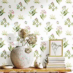 Galerie Wallcoverings Product Code: 84012 - Cottage Chic Wallpaper Collection Galerie Wallcoverings Product Code 84012 - Cottage Chic Wallpaper Collection - Pink Colours - Mazzetto Edra Design