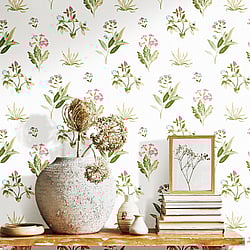 Galerie Wallcoverings Product Code: 84012 - Cottage Chic Wallpaper Collection Galerie Wallcoverings Product Code 84012 - Cottage Chic Wallpaper Collection - Pink Colours - Mazzetto Edra Design