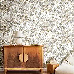 Galerie Wallcoverings Product Code: 84020 - Cottage Chic Wallpaper Collection Galerie Wallcoverings Product Code 84020 - Cottage Chic Wallpaper Collection - Beige Colours - Bouquet Edra Design