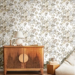 Galerie Wallcoverings Product Code: 84020 - Cottage Chic Wallpaper Collection Galerie Wallcoverings Product Code 84020 - Cottage Chic Wallpaper Collection - Beige Colours - Bouquet Edra Design