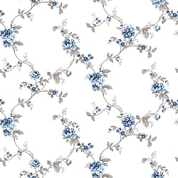 Galerie Wallcoverings Product Code: 84035 - Cottage Chic Wallpaper Collection Galerie Wallcoverings Product Code 84035 - Cottage Chic Wallpaper Collection - Blue Colours - Ramage Medio Edra Design