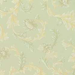 Galerie Wallcoverings Product Code: 90203 - Neapolis 3 Wallpaper Collection Galerie Wallcoverings Product Code 90203 - Neapolis 3 Wallpaper Collection - Green Colours - Acanthus Trail Design