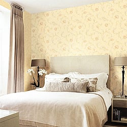 Galerie Wallcoverings Product Code: 90204 - Neapolis 2 Wallpaper Collection Galerie Wallcoverings Product Code 90204 - Neapolis 2 Wallpaper Collection - Orange Colours - Acanthus Trail Design