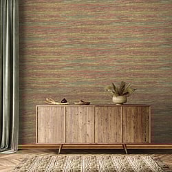 Galerie Wallcoverings Product Code: 91919 - Energy Wallpaper Collection Galerie Wallcoverings Product Code 91919 - Energy Wallpaper Collection - Brown, Green Colours - Grasscloth Design
