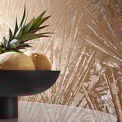 Galerie Wallcoverings Product Code: 91937 - Vault Wallpaper Collection Galerie Wallcoverings Product Code 91937 - Vault Wallpaper Collection - Red, Gold Colours - Fan Palm Design