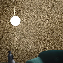 Galerie Wallcoverings Product Code: 91949 - Vault Wallpaper Collection Galerie Wallcoverings Product Code 91949 - Vault Wallpaper Collection - Gold Colours - Leaves Design