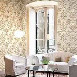 Galerie Wallcoverings Product Code: 93008 - Neapolis 3 Wallpaper Collection Galerie Wallcoverings Product Code 93008 - Neapolis 3 Wallpaper Collection - Gold Colours - Neapolis Damask Design
