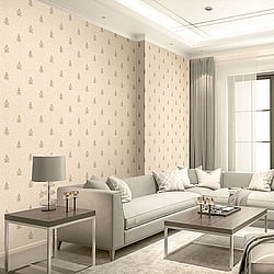 Galerie Wallcoverings Product Code: 93101 - Neapolis 3 Wallpaper Collection Galerie Wallcoverings Product Code 93101 - Neapolis 3 Wallpaper Collection - Brown Colours - Medallion Due Design