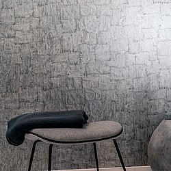 Galerie Wallcoverings Product Code: 95016 - Air Wallpaper Collection Galerie Wallcoverings Product Code 95016 - Air Wallpaper Collection - Silver Colours - This utterly gorgeous wallpaper captures the texture of torn bark. The natural texture with a subtle sheen exudes tranquillity. The light dances across the surface, making this an excellent choice for smaller rooms or hallways that need that lift to give them a feeling of enhanced space. Perfect across all four walls, it can also be coordinated with a complementary design to create an interior full of lustre and sophistication. Design