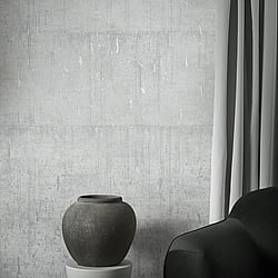 Galerie Wallcoverings Product Code: 95028 - Natural Opulence Wallpaper Collection Galerie Wallcoverings Product Code 95028 - Natural Opulence Wallpaper Collection - White Colours - This aged concrete effect wallpaper is the perfect choice if you want to bring a room up to date in a dramatic way. With a subtle emboss to create some structural depth, it comes in an on-trend silver grey colourway. Drawing on the textures of, and resembling the stippled texture of ancient plasterwork or faded limestone, this unusual wallpaper will be a warming welcome to your home. This will be perfect on all four walls or can be accompanied by a complementary wallpaper. Design