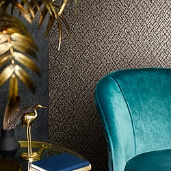 Galerie Wallcoverings Product Code: 95039 - Vault Wallpaper Collection Galerie Wallcoverings Product Code 95039 - Vault Wallpaper Collection - Black Colours - An interesting play on a diamond geometric, with industrial elements creating a cross hatch effect accentuated with an embossed sheen. A relaxing take on a classic pattern that will be on trend for years to come. Design