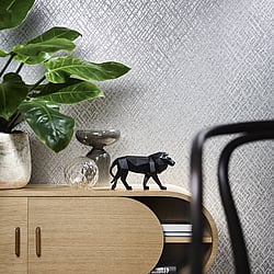 Galerie Wallcoverings Product Code: 95041 - Vault Wallpaper Collection Galerie Wallcoverings Product Code 95041 - Vault Wallpaper Collection - Grey Colours - An interesting play on a diamond geometric, with industrial elements creating a cross hatch effect accentuated with an embossed sheen. A relaxing take on a classic pattern that will be on trend for years to come. Design