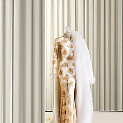 Galerie Wallcoverings Product Code: 95053 - Vault Wallpaper Collection Galerie Wallcoverings Product Code 95053 - Vault Wallpaper Collection - Silver Colours - This utterly gorgeous wallpaper captures the silky fluidity of running water. The natural texture in warm white and beige tones exudes tranquillity. The light dances across the surface, making this an excellent choice for smaller rooms or hallways that need that lift to give them a feeling of enhanced space. Perfect across all four walls, it can also be coordinated with a complementary design to create an interior full of lustre and sophistication. Design