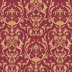 Galerie Wallcoverings Product Code: 95505 - Ornamenta 2 Wallpaper Collection Galerie Wallcoverings Product Code 95505 - Ornamenta 2 Wallpaper Collection - Red Gold Colours - Toscano Damask Design