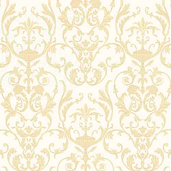 Galerie Wallcoverings Product Code: 95514 - Ornamenta 2 Wallpaper Collection Galerie Wallcoverings Product Code 95514 - Ornamenta 2 Wallpaper Collection - White Gold Colours - Toscano Damask Design