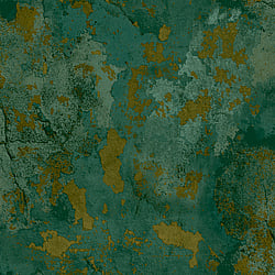 Galerie Wallcoverings Product Code: 9785 - Italian Textures 3 Wallpaper Collection Galerie Wallcoverings Product Code 9785 - Italian Textures 3 Wallpaper Collection - Dark Green Gold Colours - Distressed Texture Design