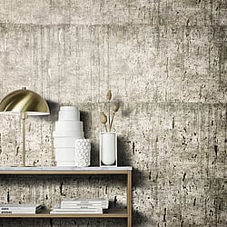 Galerie Wallcoverings Product Code: 99121 - Natural Opulence Wallpaper Collection Galerie Wallcoverings Product Code 99121 - Natural Opulence Wallpaper Collection - Greige Colours - Aged Concrete Design