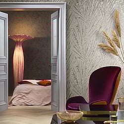Galerie Wallcoverings Product Code: 99126 - Vault Wallpaper Collection Galerie Wallcoverings Product Code 99126 - Vault Wallpaper Collection - Beige, Pearl Colours - Fan Palm Design
