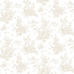 Galerie Wallcoverings Product Code: AB27655 - Abby Rose 3 Wallpaper Collection Galerie Wallcoverings Product Code AB27655 - Abby Rose 3 Wallpaper Collection - Beige Colours - Toile Design
