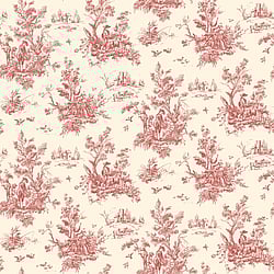 Galerie Wallcoverings Product Code: AB27657 - Abby Rose 3 Wallpaper Collection Galerie Wallcoverings Product Code AB27657 - Abby Rose 3 Wallpaper Collection - Red Ochre Colours - Toile Design