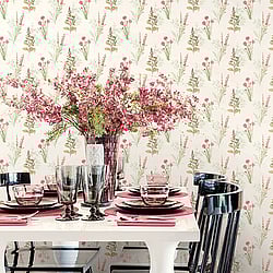 Galerie Wallcoverings Product Code: AB42442 - Abby Rose 3 Wallpaper Collection Galerie Wallcoverings Product Code AB42442 - Abby Rose 3 Wallpaper Collection - Teal Pink Colours - Flora Design