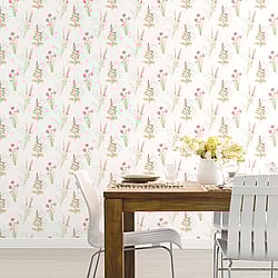 Galerie Wallcoverings Product Code: AB42442 - Abby Rose 3 Wallpaper Collection Galerie Wallcoverings Product Code AB42442 - Abby Rose 3 Wallpaper Collection - Teal Pink Colours - Flora Design